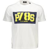 Plein Sport - Sportshirts - Wit - Katoen