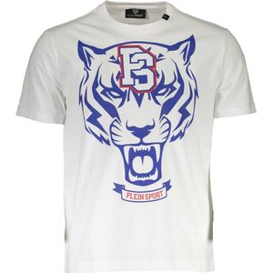 Plein Sport - T-shirt - Wit - Katoen