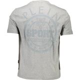 Plein Sport - Cotton T-Shirt - Grijs - Heren