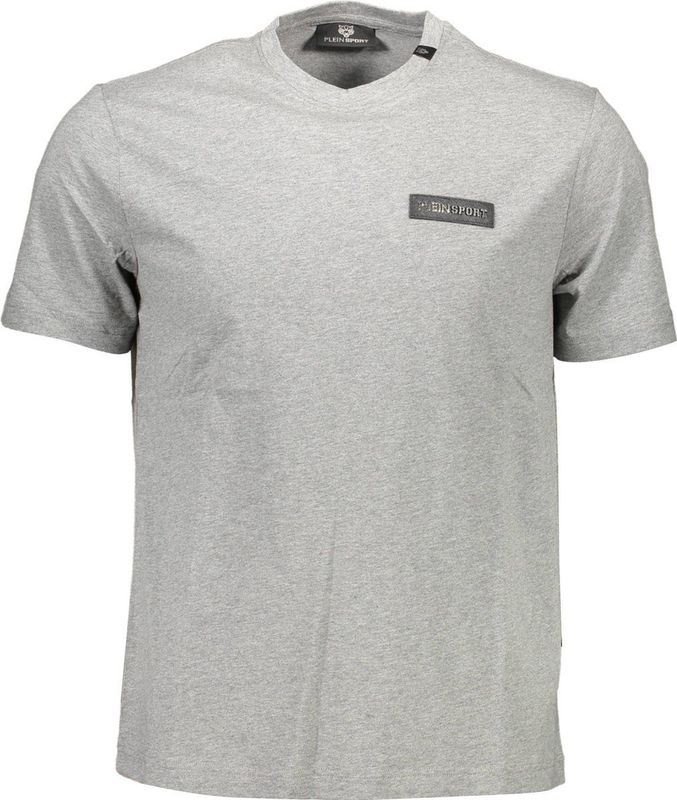 Plein Sport - Cotton T-Shirt - Grijs - Heren
