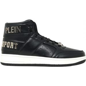 Plein Sport Hi-Top Vet Merk Zwarte Sneakers - Maat 43