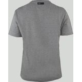 Plein Sport - T-shirt - Grijs - Heren - Katoen - Korte Mouwen