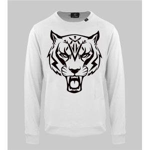 Plein Sport - Sweatshirt - Wit - Ronde Hals - Heren