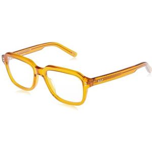 Retro Super Future Lazarus Optical Clay bril, oranje, 53/18/145, uniseks, volwassenen, Oranje.