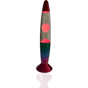 Lavalamp - Multi-Colour Lava - Multi-Colour Basis - LED Verlichting - Sfeerverlichting voor Volwassenen en Kinderen - Nieuwe Wintercollectie 2023 - 23W - 35 x 8.5cm