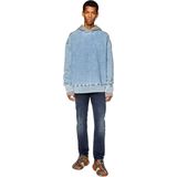 Diesel 0enar 1979 Sleenker Jeans Blauw Man