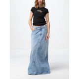 Diesel, Dames, Tops, Zwart, Maat: S Katoen,