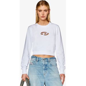 Diesel - F-Slimmy-Od Sweatshirt - Wit - Katoen