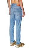 Diesel - D-glans medium - Jeans - Blauw - Slim Fit - Taps Toelopende Pijpen