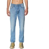 Diesel - D-glans medium - Jeans - Blauw - Slim Fit - Taps Toelopende Pijpen