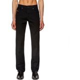 Diesel, Heren, Jeans, Zwart, Maat: W29 L32 Leer,