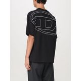 DIESEL Shirt 'BOGGY-MEGOVAL-D'  zwart / offwhite