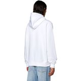 Diesel - Hoodie - Groen - Katoen - Reguliere Pasvorm