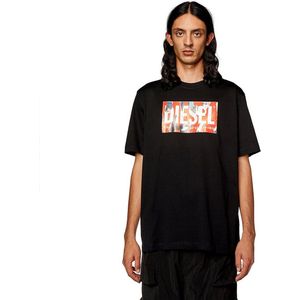 Diesel Just T-shirt Met Korte Mouwen Zwart L Man