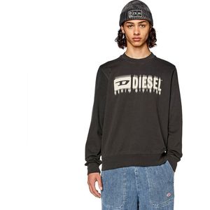 Diesel - Ginn L8 Sweatshirt - Grijs - 100% Katoen