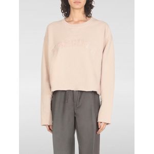 Maison Margiela, Dames, Sweatshirts & Hoodies, Roze, Maat: S Fleece,