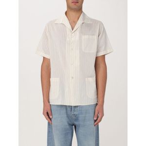 Maison Margiela - Overhemd - Wit - Katoen - Heren