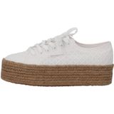 Superga Women 2790 Rope Macrame Rhombus White
