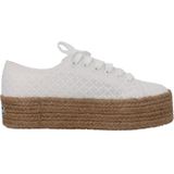 Superga Women 2790 Rope Macrame Rhombus White