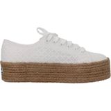 Superga Women 2790 Rope Macrame Rhombus White