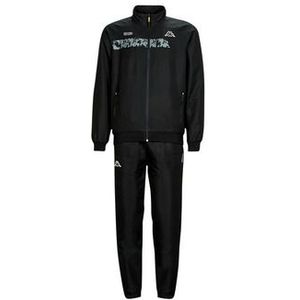 Kappa - Genzio Trainingspak - Zwart - Polyester - Slanke Pasvorm