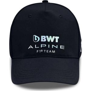 Kappa Apovi BWT Alpine F1 Team Officiële Formule 1 Cap, Blauw, Eén maat