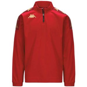 Kappa Gassolo Halve Rits Sweatshirt Rood L Man