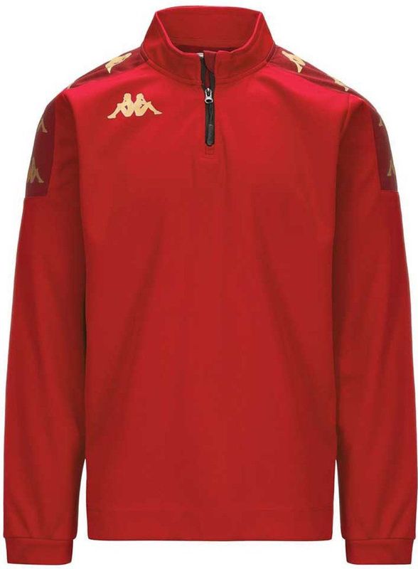 Kappa Gassolo Halve Rits Sweatshirt Rood L Man