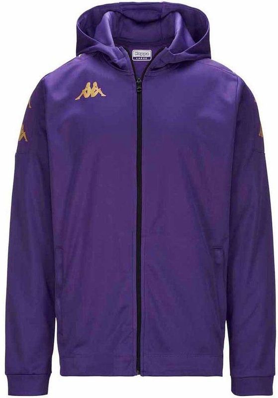 Kappa Grevolo Sweatshirt Met Volledige Rits Paars Man