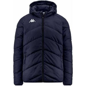 Kappa - Vianetto - Jasje - Blauw - Gewatteerde Capuchonjas voor Man