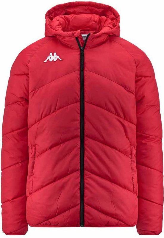 Kappa - Vianetto - Jasje - Rood - Gewatteerde Capuchonjas voor Heren
