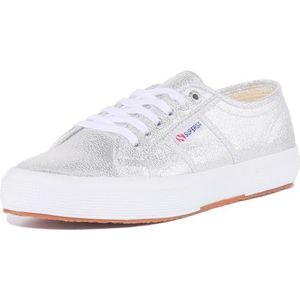 Superga 2750-lamew lage sneakers voor dames, Zilver Grijs Zilver 031