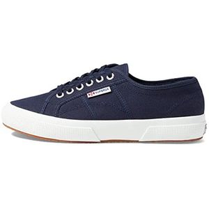 Superga lage 2750 Cotu Classic Sneaker uniseks-volwassene Sneaker , Navy-FWhite , 42.5 EU