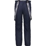 CMP Elastische herenskioverall, zwart/blauw, maat 48