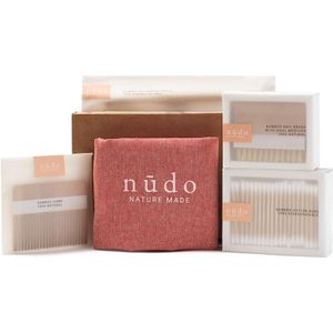 nudo - Bamboo Essentials Gezichtsreinigingstools Wit