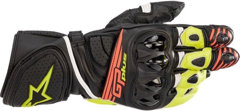 Alpinestars GP Plus R V2, handschoenen, zwart/witte, XXL