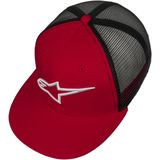 Alpinestars - Corp Trucker – baseballpet voor heren, rood (rood/zwart 3010)