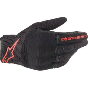 Alpinestars Motorhandschoenen Copper Gloves Black Red Fluo, zwart/rood/fluo, M