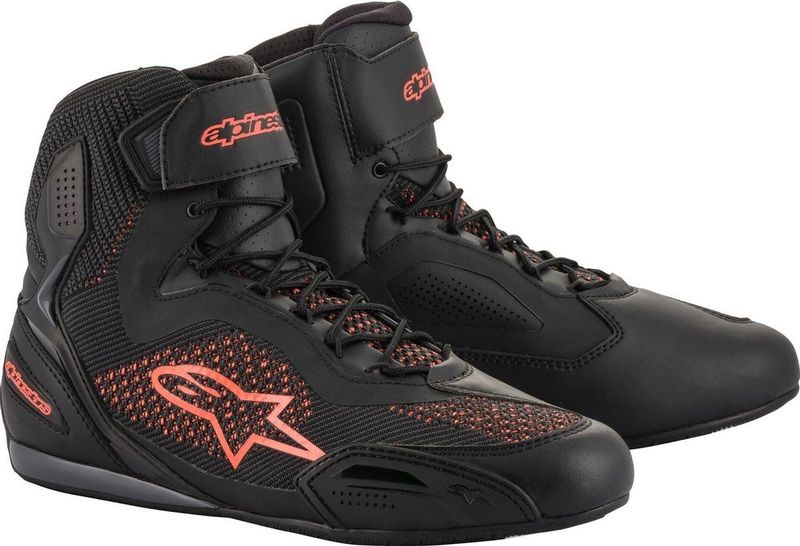 Alpinestars - Faster 3 Rideknit - Motorschoenen - Zwart - Ademend Materiaal