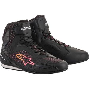 Alpinestars - Stella Faster 3 Rideknit - Dames Motorschoenen - Zwart - Textiel