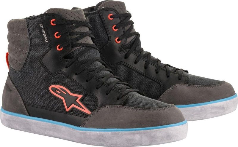 Alpinestars - J 6 - Motorlaarzen - Zwart - Leer/Suède - Waterdicht