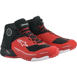 Alpinestars Cr-x Drystar Riding Black Camo Red Motorcycle Shoes 6 Laars