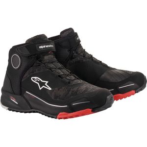 Alpinestars CR-X, schoenen Drystar, zwart/bruin/rood, 10.5 US