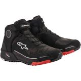 ALPINESTARS CR-X DRYSTAR RIDING BLACK CAMO RED MOTORCYCLE SHOES 7 - Maat - Laars