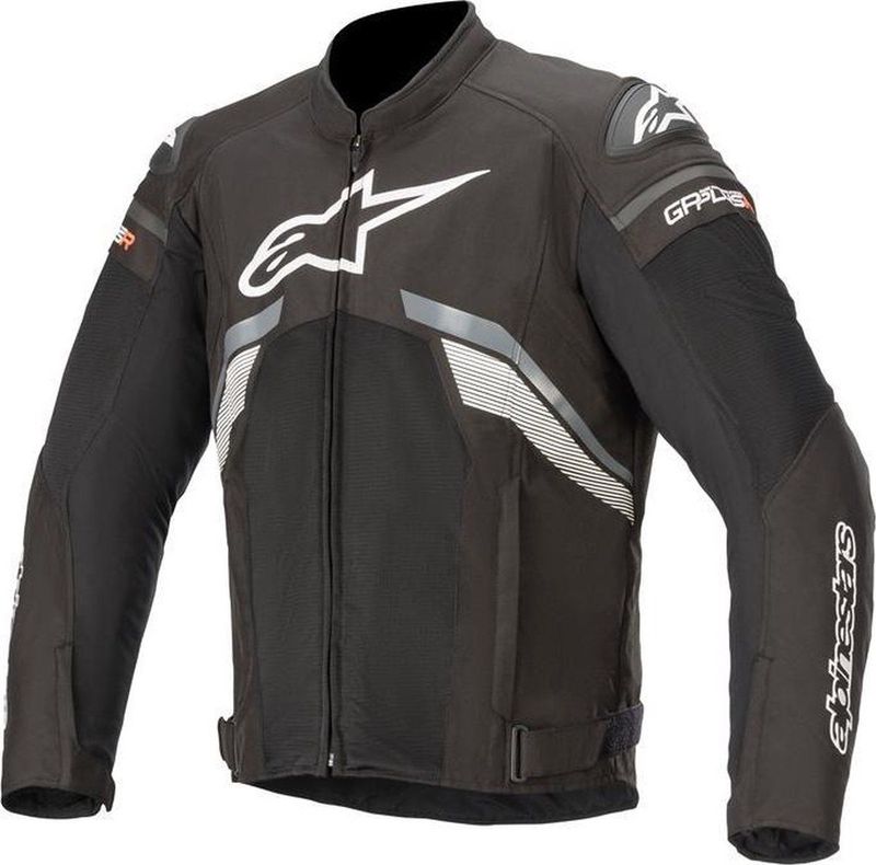 Alpinestars - T-GP Plus R V3 Air - Jas - Slijtvaste Poly-stof - Zwart