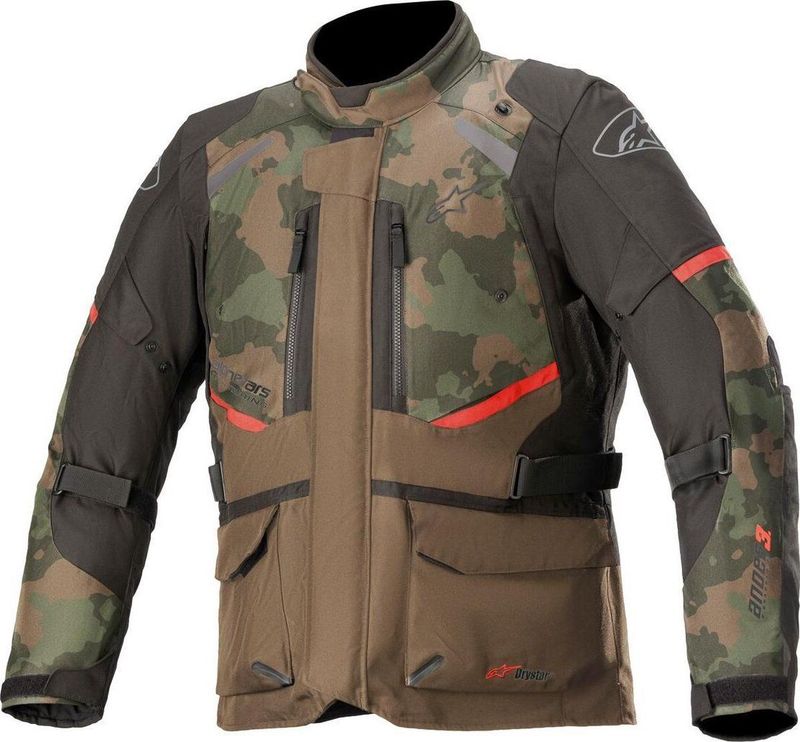 Alpinestars - Andes V3 Drystar - Motorjas - Dark Khaki Camo