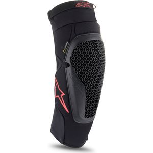 Kniebescherming Alpinestars Bionic Flex Zwart-Rood