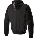 Alpinestars - Chrome Sport Hoodie - Zwart - Gebreide Stof - Verstevigde Aramide