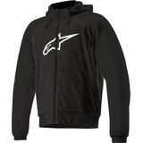 Alpinestars - Chrome Sport Hoodie - Zwart - Gebreide Stof - Verstevigde Aramide