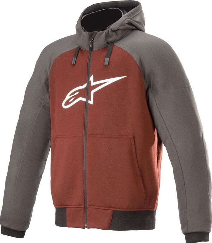 Alpinestars - Chrome Sport Hoodie - Zwart - Gebreide Stof - Verstevigde Aramide